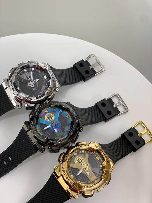 CASIO卡西欧G-SHOCK彩虹金属款潮流手表GM-110【白敬亭同款】潮流角斗场即将开启金属战甲炫酷登场，G-SHOCK以GA-110系列为原型,进化重生推出全新金属表壳系GM-110为腕表加持 商品图0