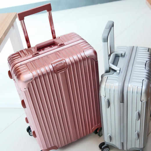【黛黛安}黛黛安铝框拉杆箱28行李箱女学生26寸万向轮密码旅行箱男24皮箱子20寸 商品图0