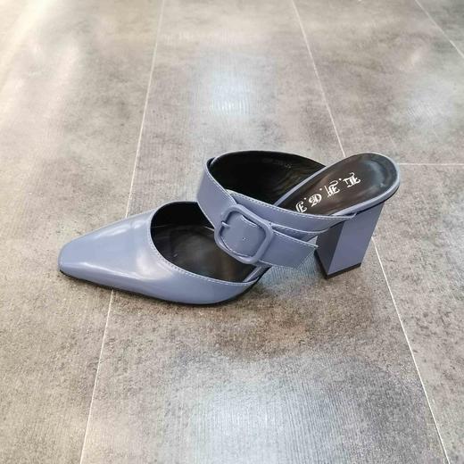 LFGJ 9506 设计师款高跟彩色跟鞋中后空女凉鞋 商品图7