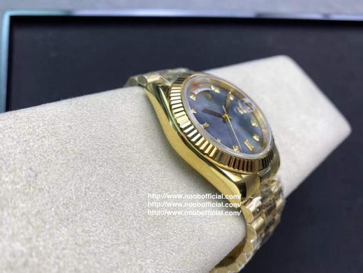 稀缺款 Noob劳力士 贝母盘全金 星期日志系列 搭配亚洲版瑞士2836机芯 40mm 三珠表带 做工美轮美奂 无可挑剔 每个世界打磨都非常的到位 商品图8