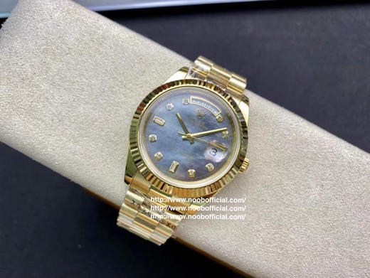稀缺款 Noob劳力士 贝母盘全金 星期日志系列 搭配亚洲版瑞士2836机芯 40mm 三珠表带 做工美轮美奂 无可挑剔 每个世界打磨都非常的到位 商品图1