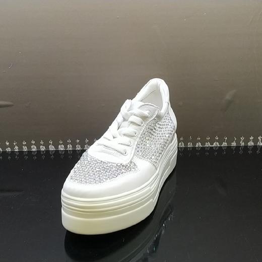 lfgj jeans BD902 夏季时尚休闲网面松糕厚底小白鞋 商品图0
