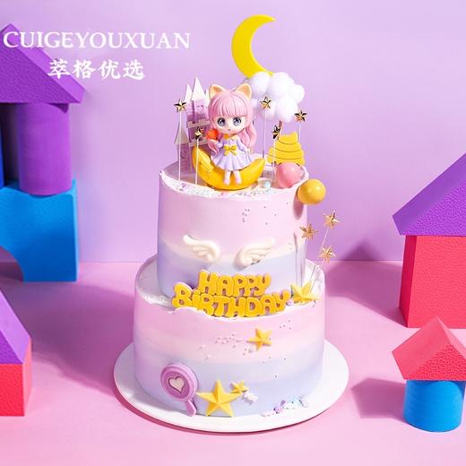 新河少女心生日蛋糕 商品图3