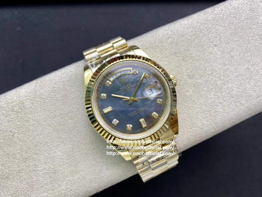 稀缺款 Noob劳力士 贝母盘全金 星期日志系列 搭配亚洲版瑞士2836机芯 40mm 三珠表带 做工美轮美奂 无可挑剔 每个世界打磨都非常的到位 商品图2