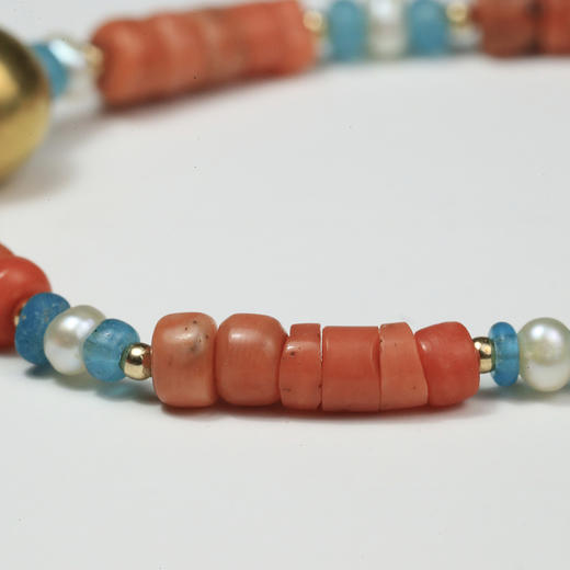 南亚中古金珠多彩混搭手串 商品图2