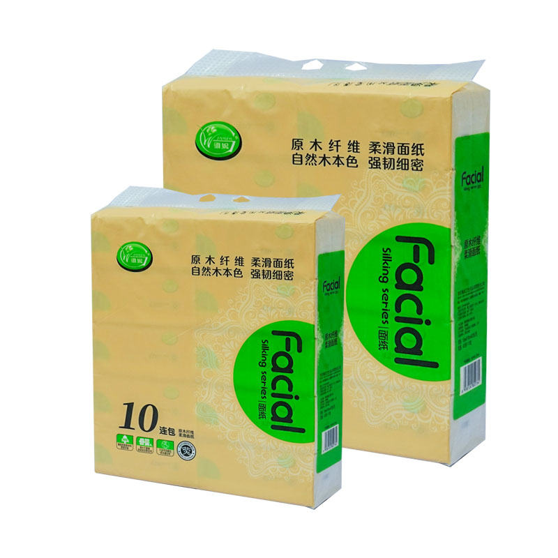 维妮原木纤维面巾纸420张*10包【WNR-2764】