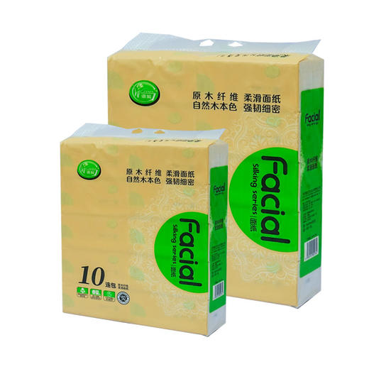 维妮原木纤维面巾纸420张*10包【WNR-2764】 商品图0