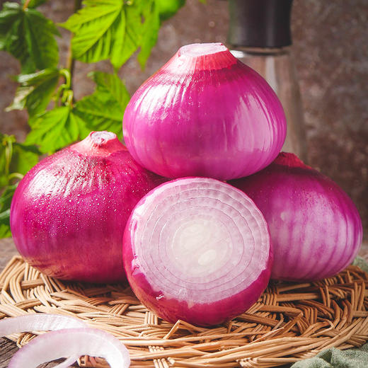 【紫皮洋葱】新鲜圆葱应季蔬菜  3斤/5斤装 商品图0