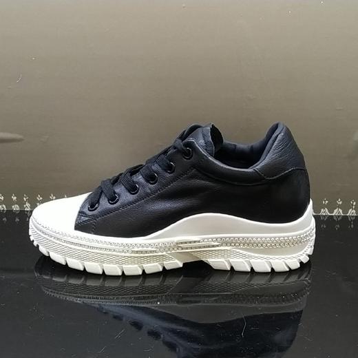 LFGJ 7417 春季潮流休闲闪钻内增高女鞋 商品图7