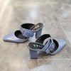 LFGJ 9506 设计师款高跟彩色跟鞋中后空女凉鞋 商品缩略图11