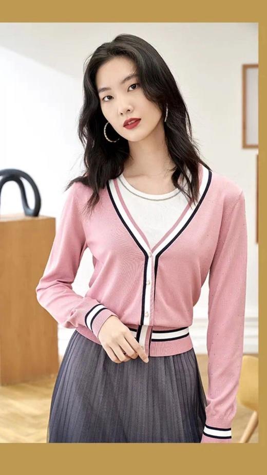 3F声雨竹针织外套 商品图1