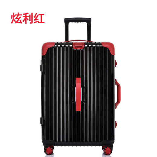 【黛黛安}黛黛安品牌熊猫款铝框拉杆箱20寸PC行李箱24寸旅行箱26寸一件代发 商品图6