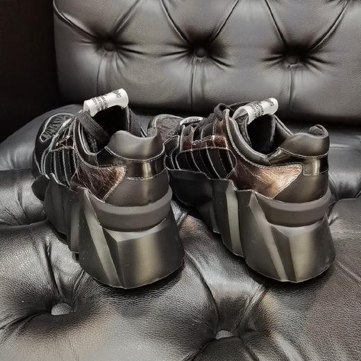 LFGJ 5221 真皮厚底松糕休闲运动百搭抵帮女鞋 商品图6