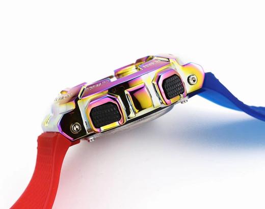 CASIO卡西欧G-SHOCK彩虹金属款潮流手表GM-110【白敬亭同款】潮流角斗场即将开启金属战甲炫酷登场，G-SHOCK以GA-110系列为原型,进化重生推出全新金属表壳系 商品图5