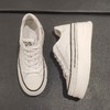 lFGJ 6804厚底真皮小白鞋百搭夏增高显瘦春秋休闲松糕鞋 商品缩略图3