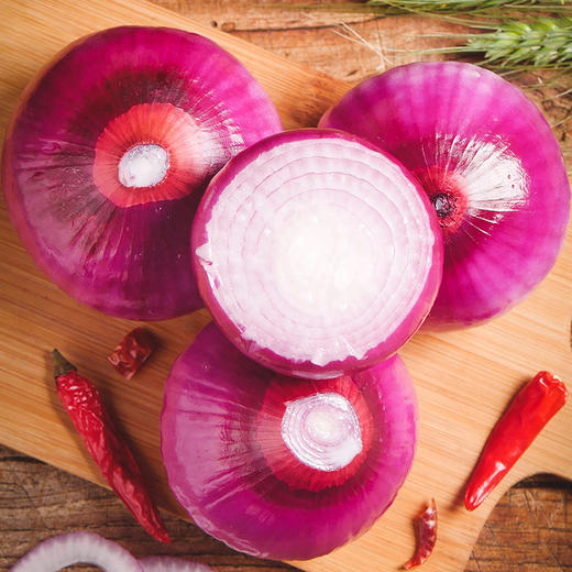 【紫皮洋葱】新鲜圆葱应季蔬菜  3斤/5斤装 商品图4