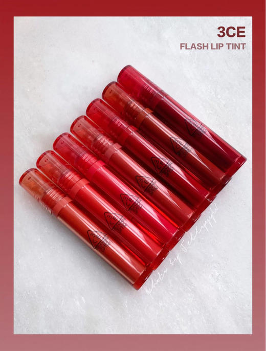 3CE唇釉 水光镜面唇釉果汁唇釉水感唇釉 玻璃嘟嘟唇#TAKING RED #SOMEHOW #MAROON FLUSH 商品图2