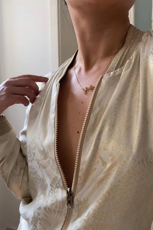 CG｜Reversible Silk bomber jacket [真丝双面穿短夹克] 商品图3