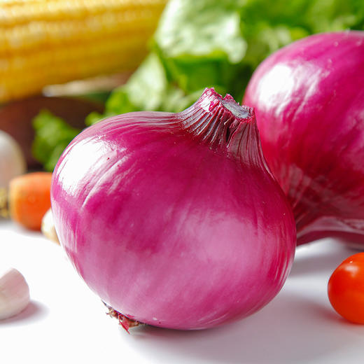 【紫皮洋葱】新鲜圆葱应季蔬菜  3斤/5斤装 商品图2