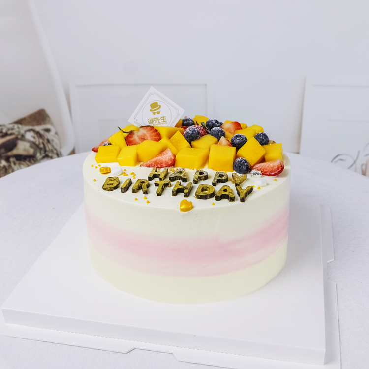 水果时光【夹心：草莓＋芒果＋扁桃仁榛子酱】