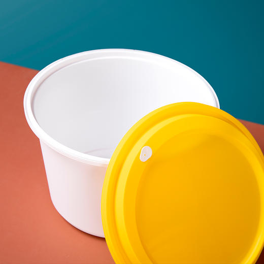 喇叭花一次性碗锁扣小龙虾打包盒大号圆形酸菜鱼外卖防漏打包碗双层 商品图3