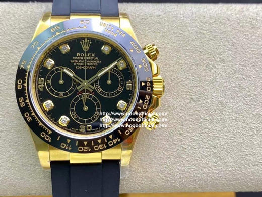 N厂 劳力士➕周杰伦同款，正品original原版开模，迪通拿 4130机芯，N厂全新订制版劳力士迪通拿专属Cal.4130自动上链机芯，厚度和正品一致全部功能100%完全实现使用了订制版KIF避震器 商品图0