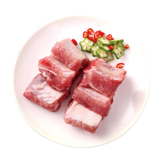 苏食农场猪鲜肋排1000g【021】 商品图1