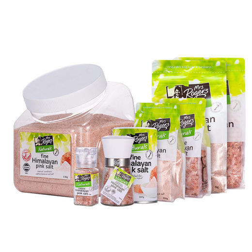 MrsRogers喜马拉雅玫瑰粉盐天然矿物岩盐浴盐孕妇婴儿可用 商品图0