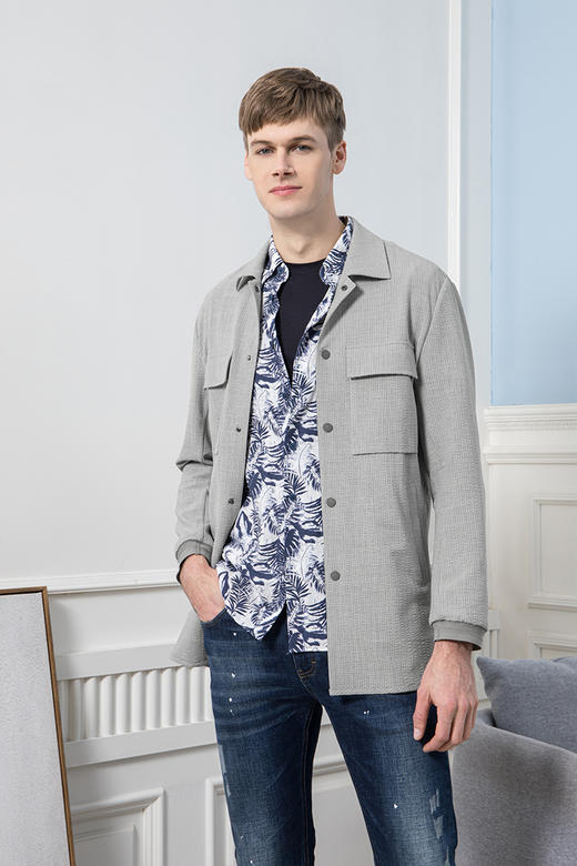 callisto微泡弹力风衣  SQFES033Y LG 商品图1