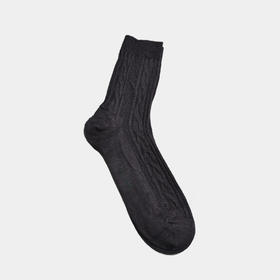 麻+hempfield大麻袜青褐 3双装