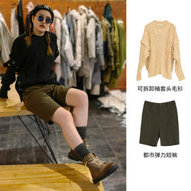 都市弹力短裤212KZ033