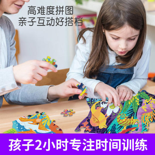 恐龙拼图 益智游戏 3-6岁 HL幼儿园老师推荐 商品图4