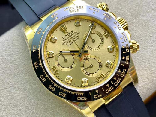 NOOB official厂➕正品原版开模 劳力士 迪通拿 4130机芯 N厂全新订制版劳力士迪通拿专属Cal.4130自动上链机芯，厚度和正品一致全部功能100%完全实现，使用了订制版KIF避震器❕ 商品图11