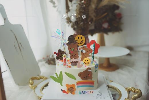 ins小熊贴纸主题蛋糕 商品图3