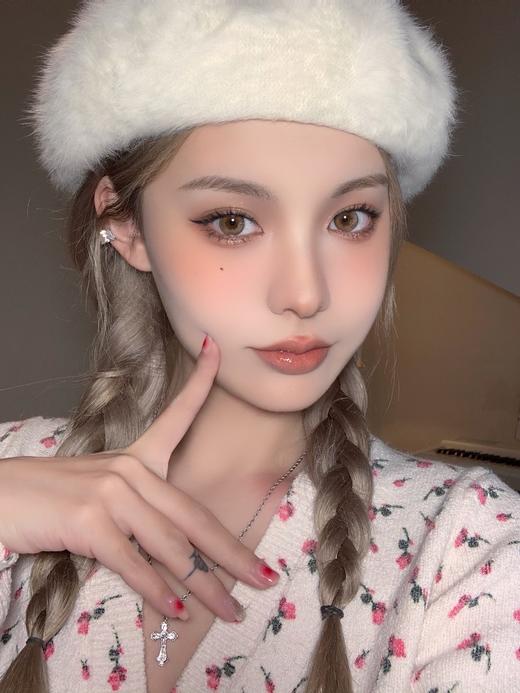 jumicon 年抛美瞳｜超舒服的布丁酱maya brown【009】 商品图7