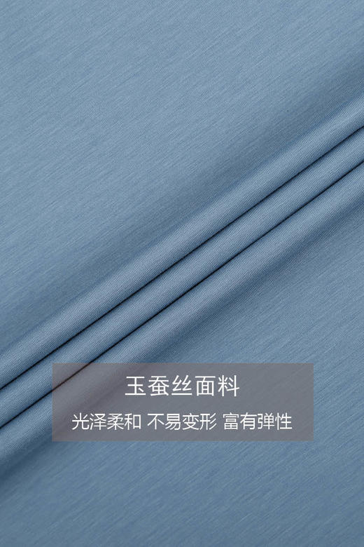 callisto玉蚕丝翻领T恤  SQTSS193C 商品图4