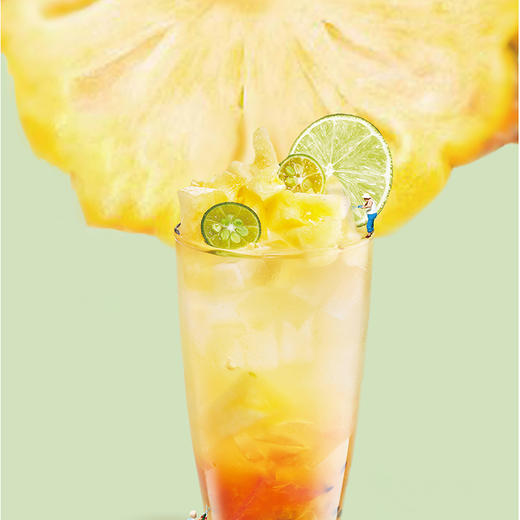 鲁海 速冻调制水果包 菠萝口味130g/包  60袋/箱 商品图1