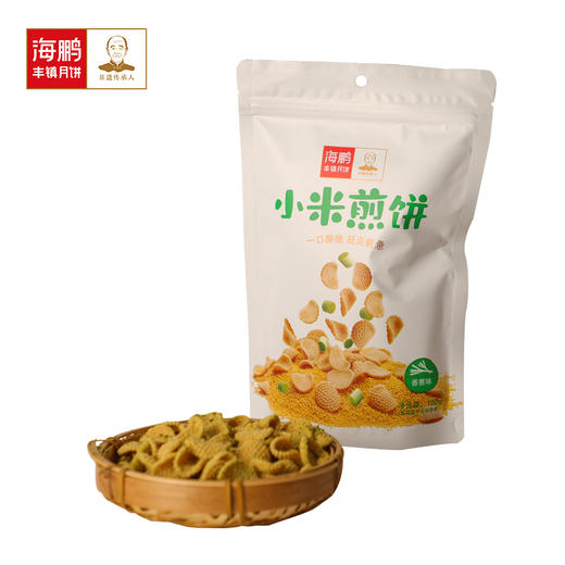 直播海鹏小黄米锅巴 小米煎饼120g*3袋 商品图2