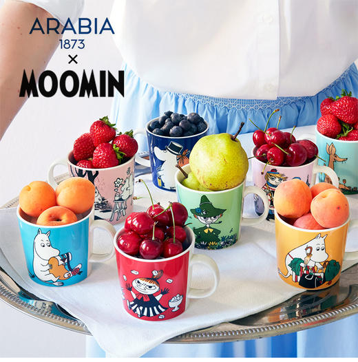 芬兰进口Arabia姆明马克杯 咖啡杯 moomin水杯 陶瓷 300ml |百里居 商品图0