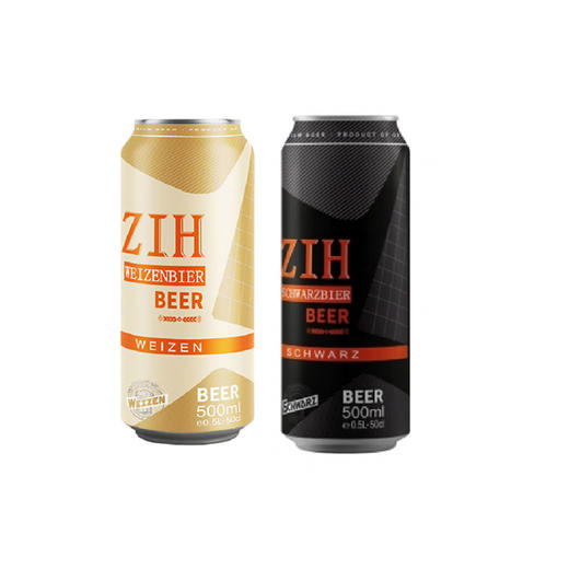 德国克雷斯顿（ZIH）系列啤酒500ml 优质原料 苛刻精选190014/190015 商品图0
