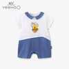 英氏婴儿短袖连体衣宝宝哈衣拼接卡通哈衣可爱爬服YRHBJ21601A01 商品缩略图0