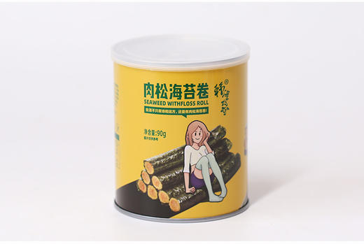 韩海妈妈肉松海苔卷90g 商品图0