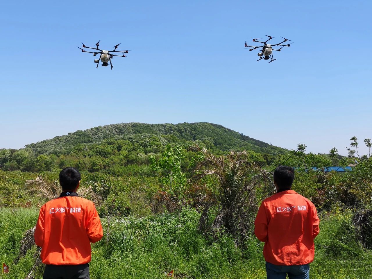 红火蚁防控专用设备——植保无人机