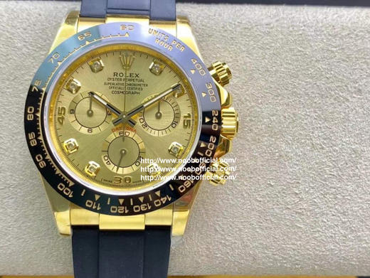 NOOB official厂➕正品原版开模 劳力士 迪通拿 4130机芯 N厂全新订制版劳力士迪通拿专属Cal.4130自动上链机芯，厚度和正品一致全部功能100%完全实现，使用了订制版KIF避震器❕ 商品图0