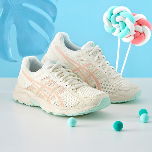 ASICS亚瑟士女子减震跑鞋GEL-CONTEND 4轻便运动鞋T8D9Q 商品图2