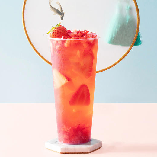 鲁海  速冻调制水果包 草莓口味130g/袋  60袋/箱 商品图1