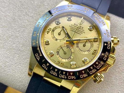 NOOB official厂➕正品原版开模 劳力士 迪通拿 4130机芯 N厂全新订制版劳力士迪通拿专属Cal.4130自动上链机芯，厚度和正品一致全部功能100%完全实现，使用了订制版KIF避震器❕ 商品图12