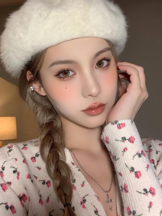 jumicon 年抛美瞳｜超舒服的布丁酱maya brown【009】 商品图4