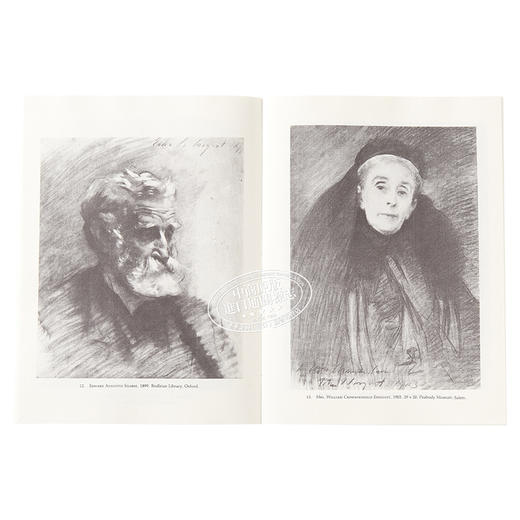 【中商原版】Sargent Portrait Drawings 进口艺术 萨金特的42幅肖像画 商品图6