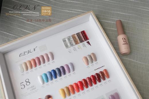 黛沫58色日式甲油胶 商品图2